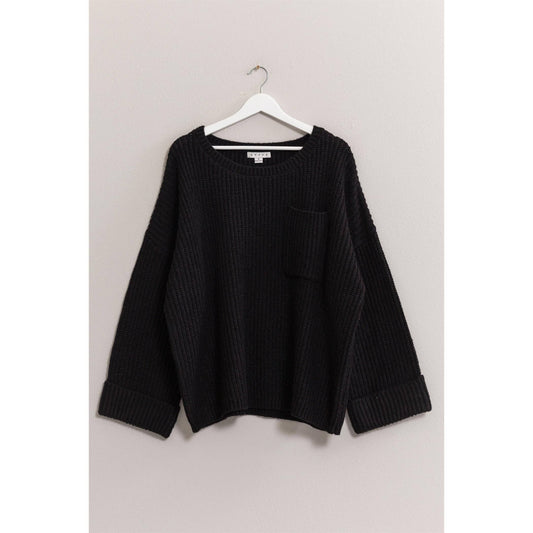 Black Oversized Sweater