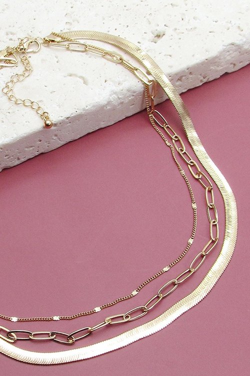 Gold Layered Necklace