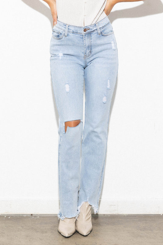 Easy Going Mid Rise Jeans