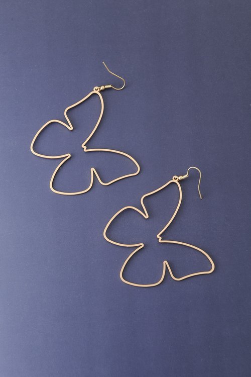 Butterfly Cutout Earrings