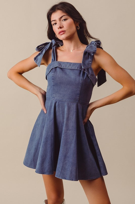 Midnight Denim Dress