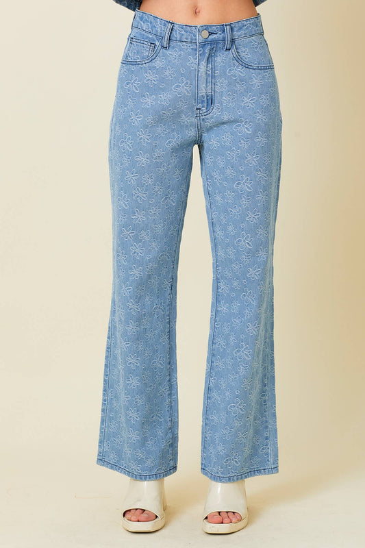 Blossom Breeze Denim Jeans