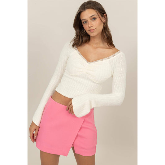 Cozy Girl Knit Top