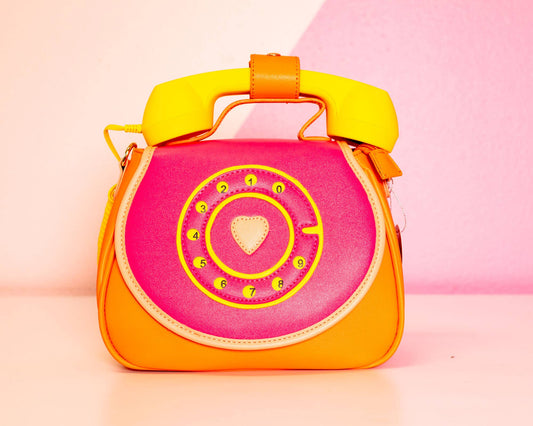 Fruity Fresh Pink Ring Ring Phone Handbag