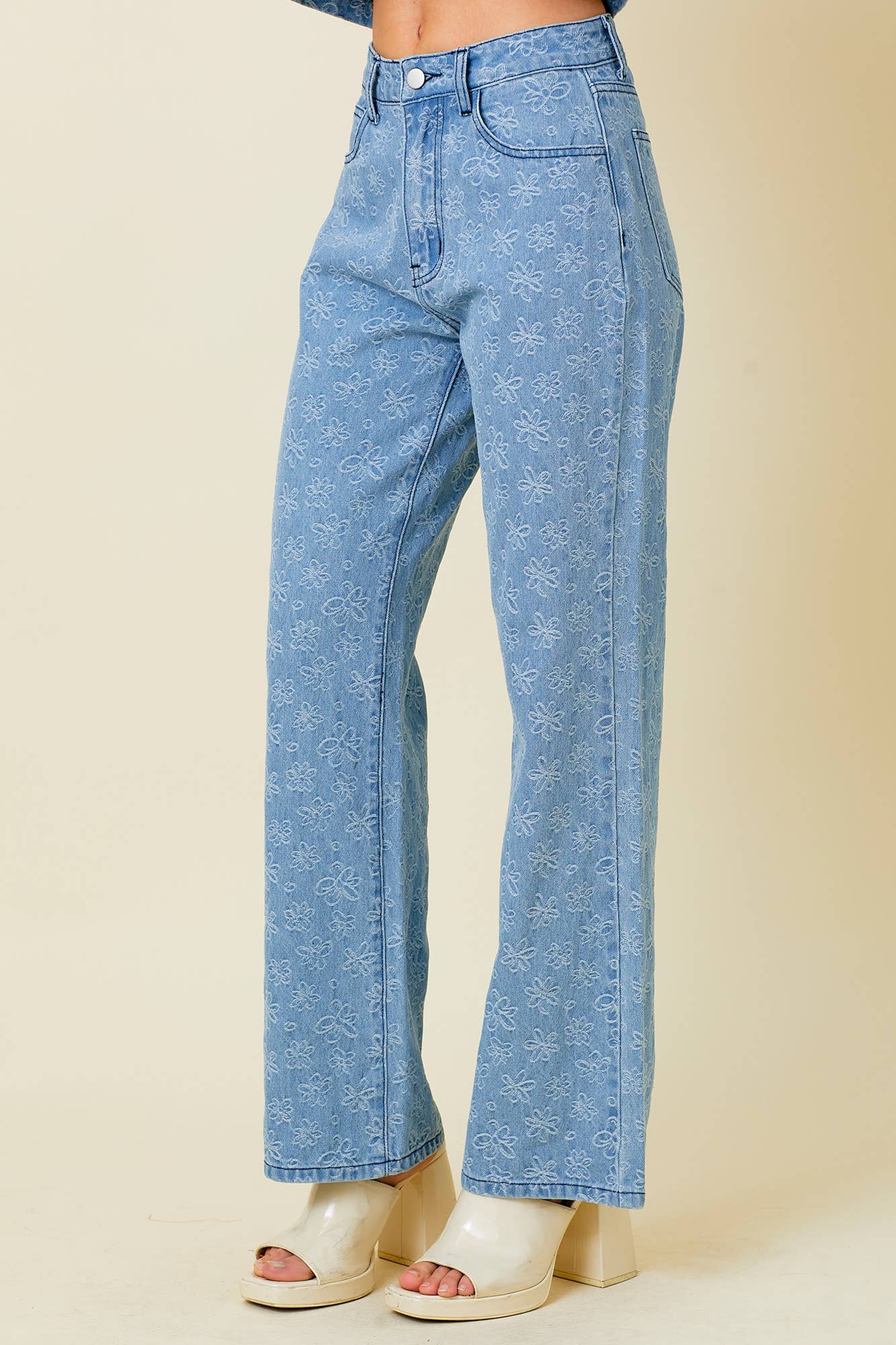 Blossom Breeze Denim Jeans