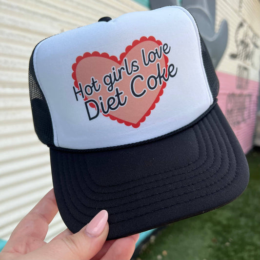 Hot Girls Love Diet Coke Trucker Hat