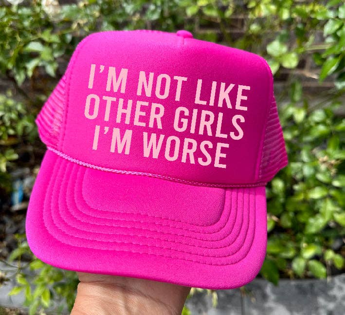 Not Like Others Girls Trucker Hat