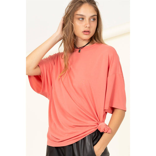 Tea Rose Basic Tee