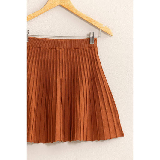 Espresso Knit Skirt