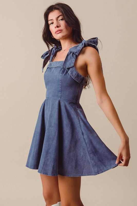 Midnight Denim Dress