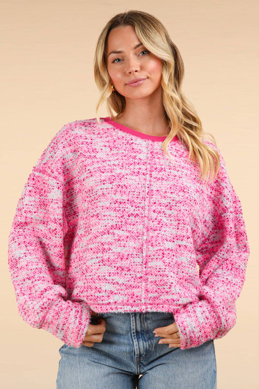 Pink Sherbet Knit Top