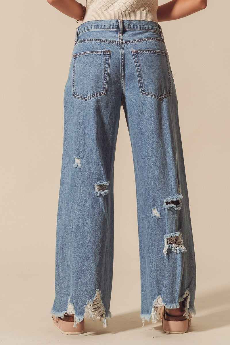 Leah Distressed Jean