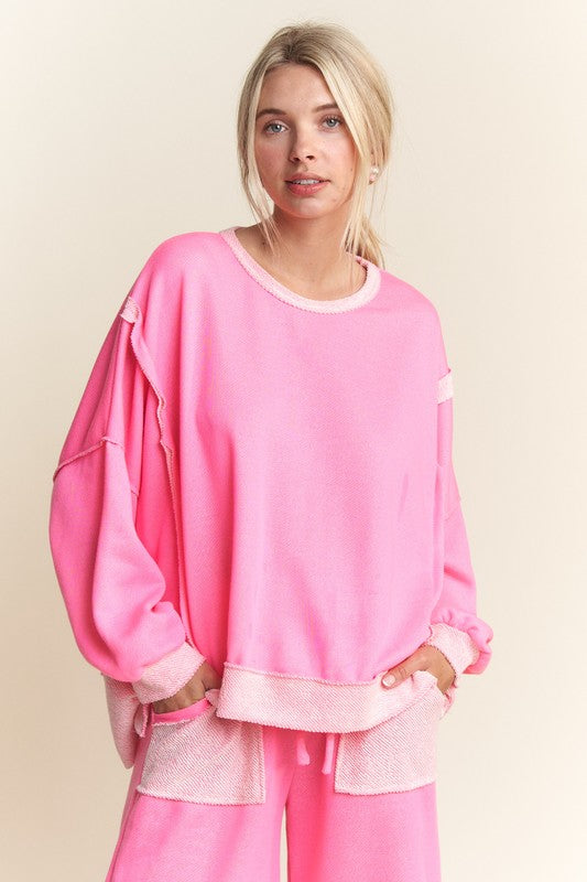 Pink Dreams Cozy Crewneck