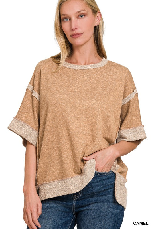 Cozy Camel Top