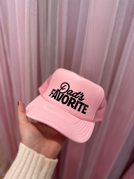 Dad’s Favorite Trucker Hat