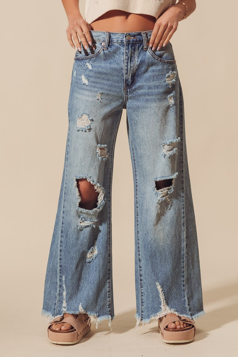 Leah Distressed Jean