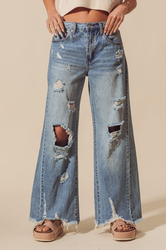 Leah Distressed Jean