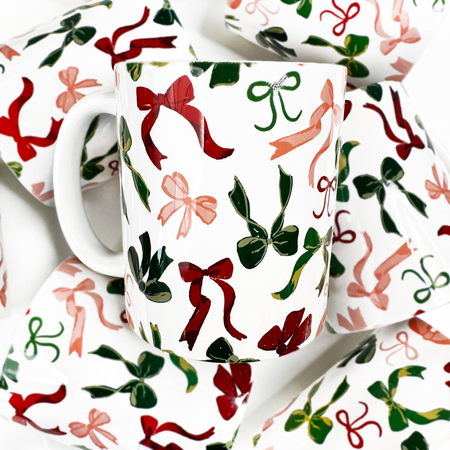 Christmas Bows Coffee Mug