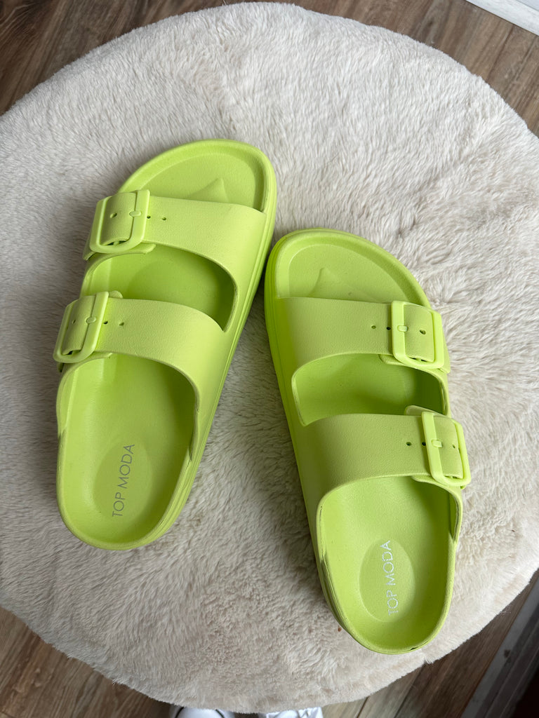 Kiwi Lime Sandals