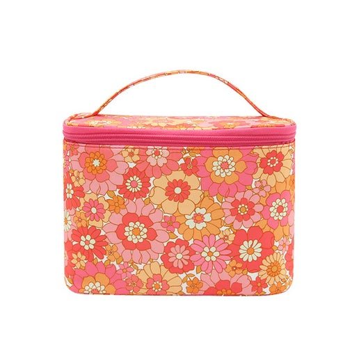 Floral Cosmetic Travel Bag