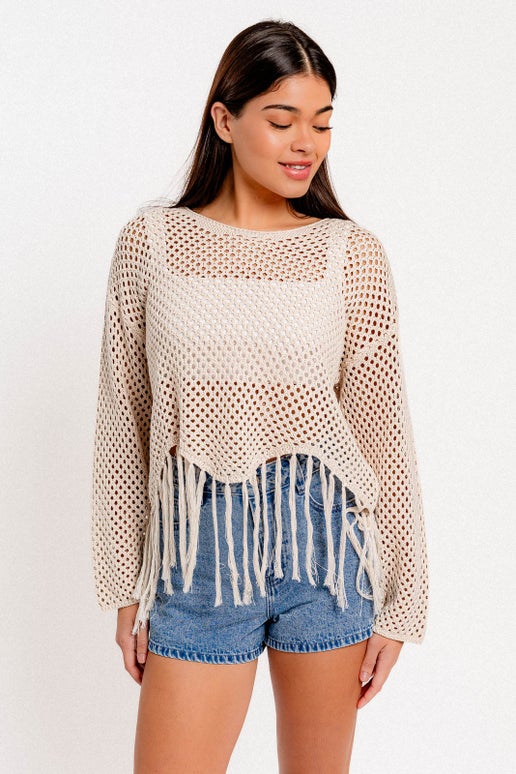 Coastal Crochet Top