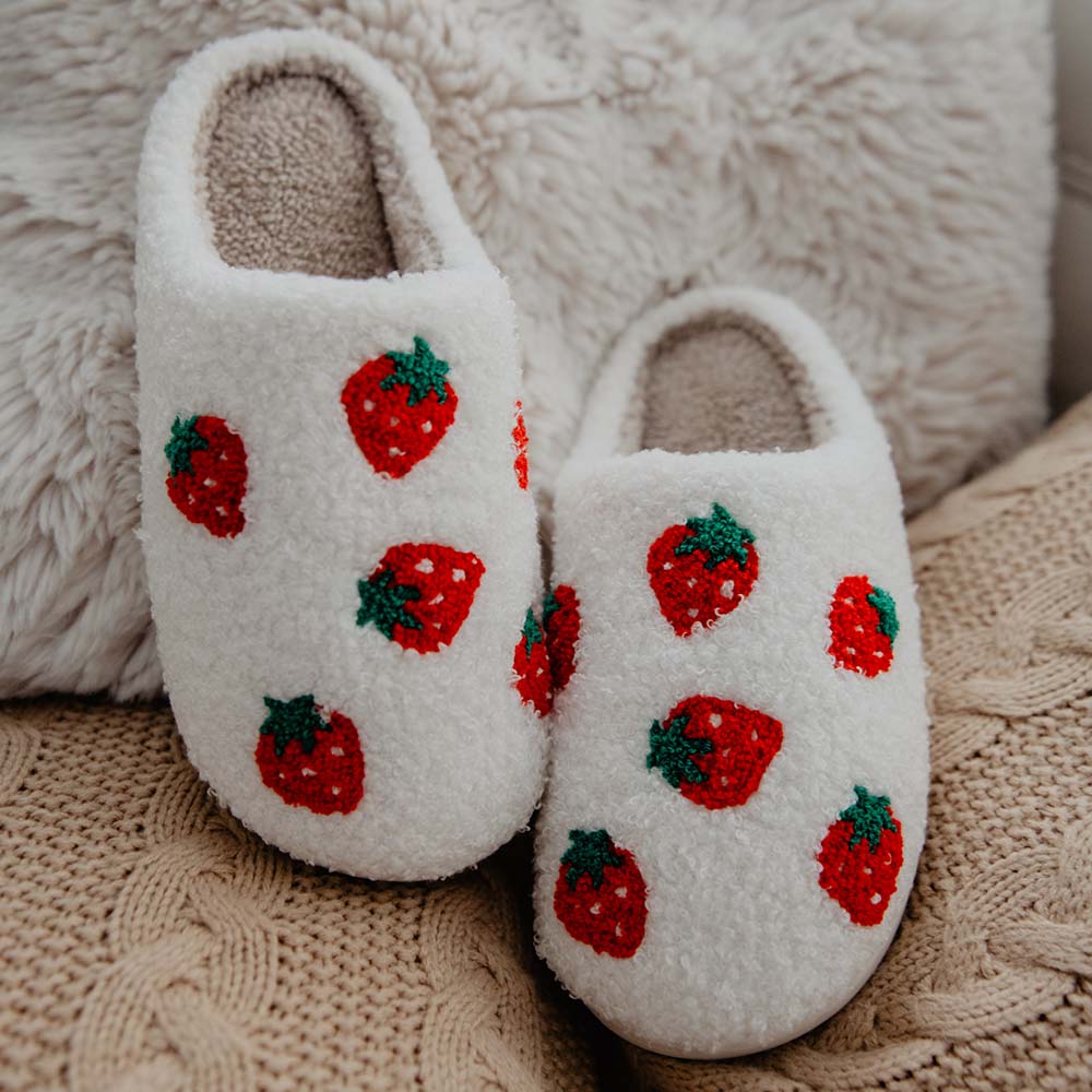 Strawberry Slippers